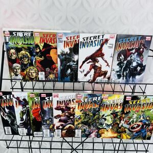 Secret Invasion 1-3 Who Do You Trust 2nd Print, 3-8 & Requiem Lot Skrulls‎